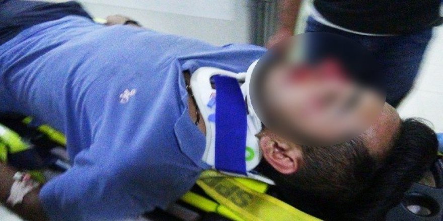 Motosikletle bisiklet çarpıştı: 2 yaralı