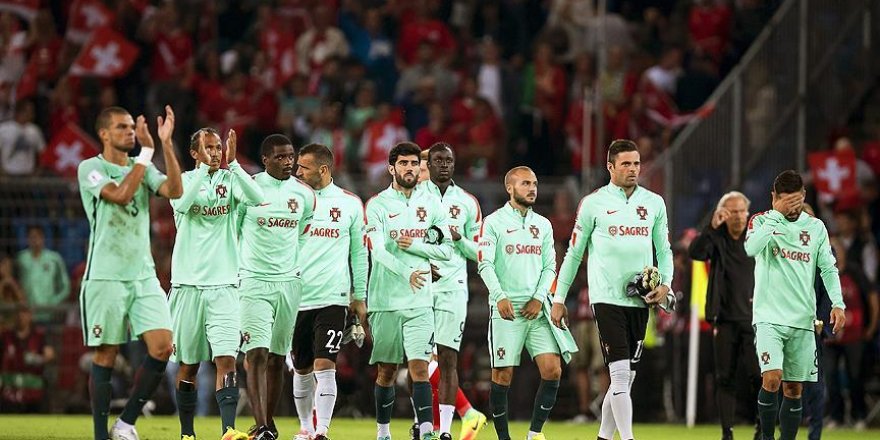 Avrupa şampiyonu Portekiz İsviçre'ye yenildi
