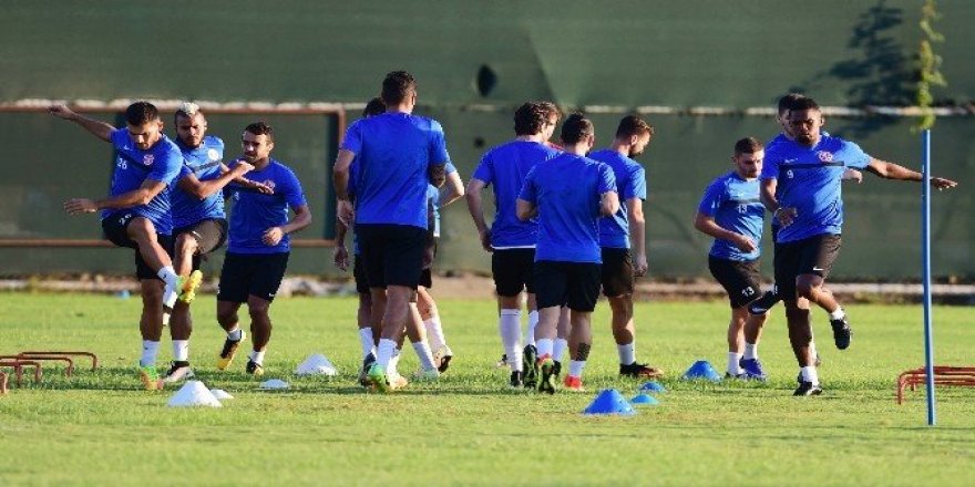 Antalyaspor, Atiker Konyaspor maçı hazırlıklarını sürdürdü