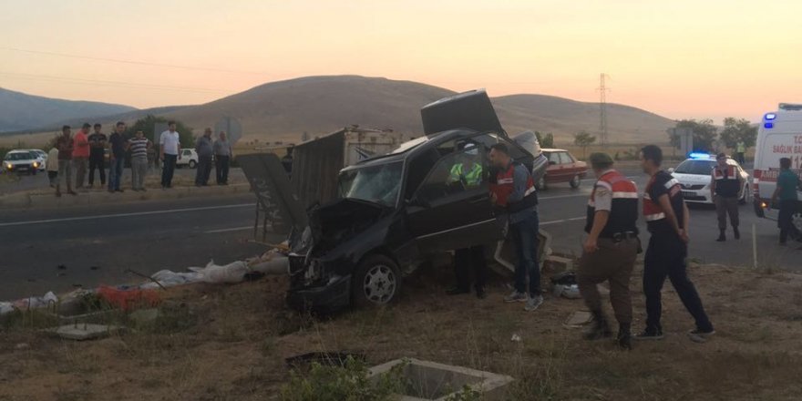 Konya'da trafik kazası: 3 yaralı