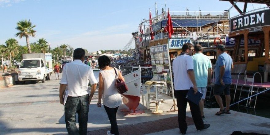 Didim’de gezi tekneleri denetimden geçirildi