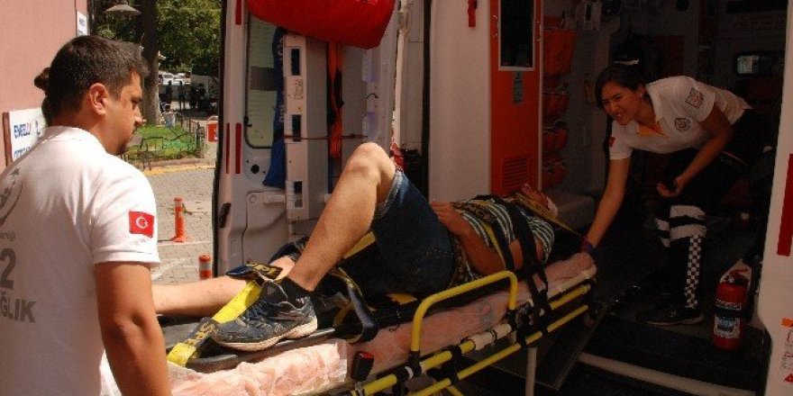 Bayramiç’te trafik kazası; 1 yaralı