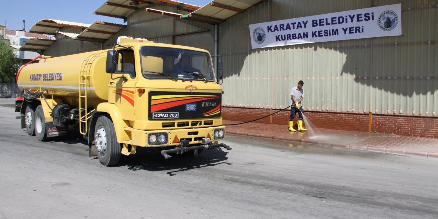 Karatay'da bayram tedbirleri alındı