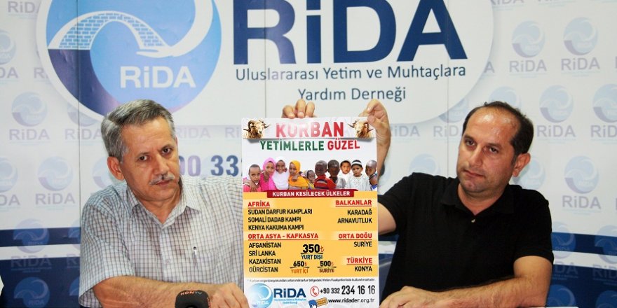 Bu kurbanda da yetimlerin ve mazlumların yüzü gülecek