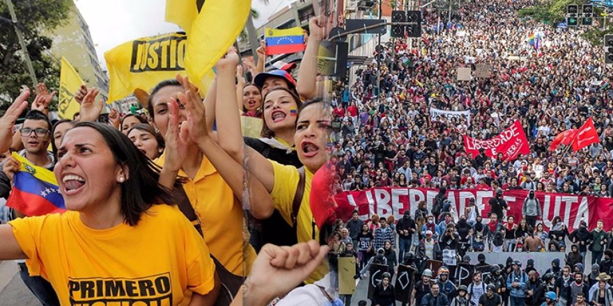 Darbe yanlısı ve darbe karşıtları sokakta