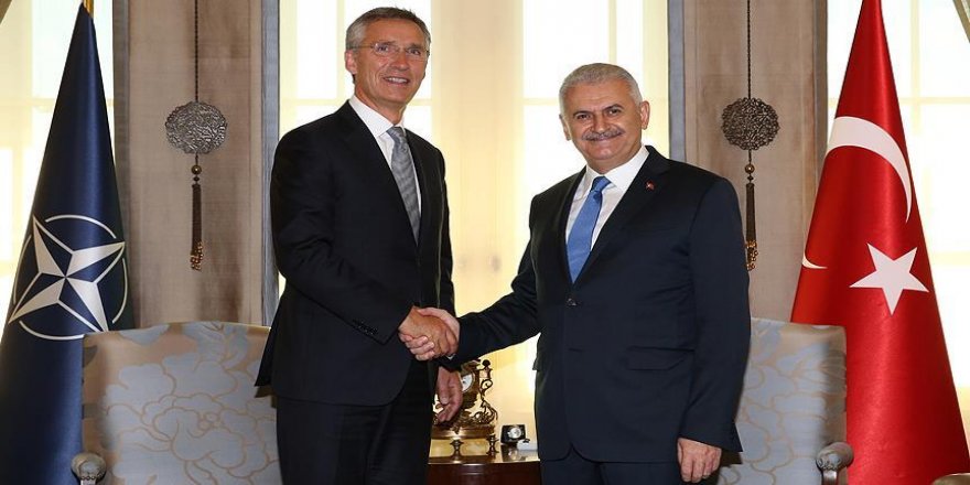 Yıldırım NATO Genel Sekreteri'ni kabul etti