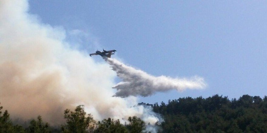 Kuyucak’taki yangın kontrol altına alındı