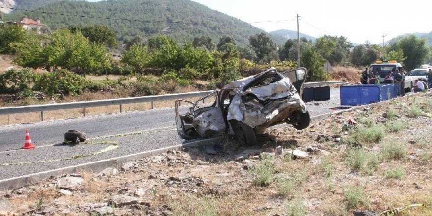 Milas’a yeni atanan komiser kazada şehit oldu