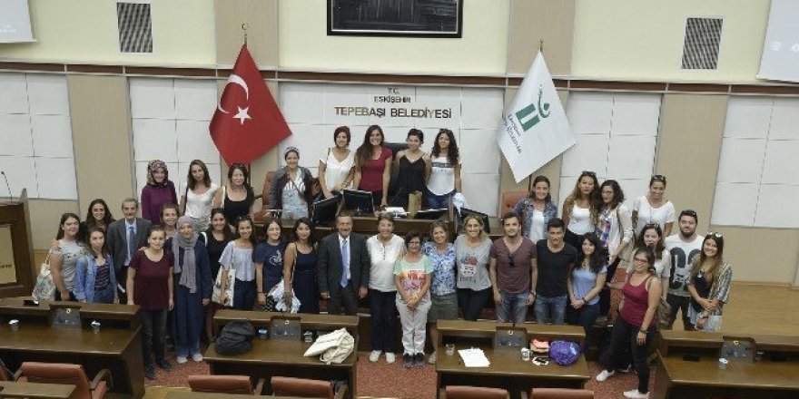 Tepebaşı’nın İzmir’den konukları