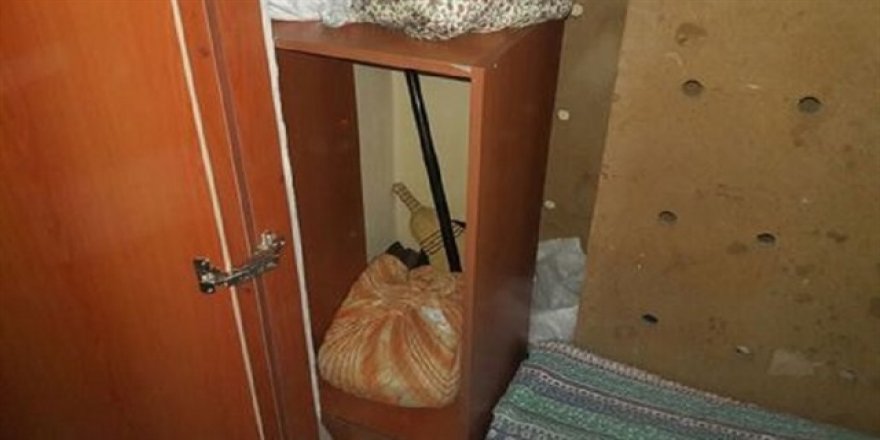 Kaçırdığı kızını 4 yıl boyu dolapta sakladı