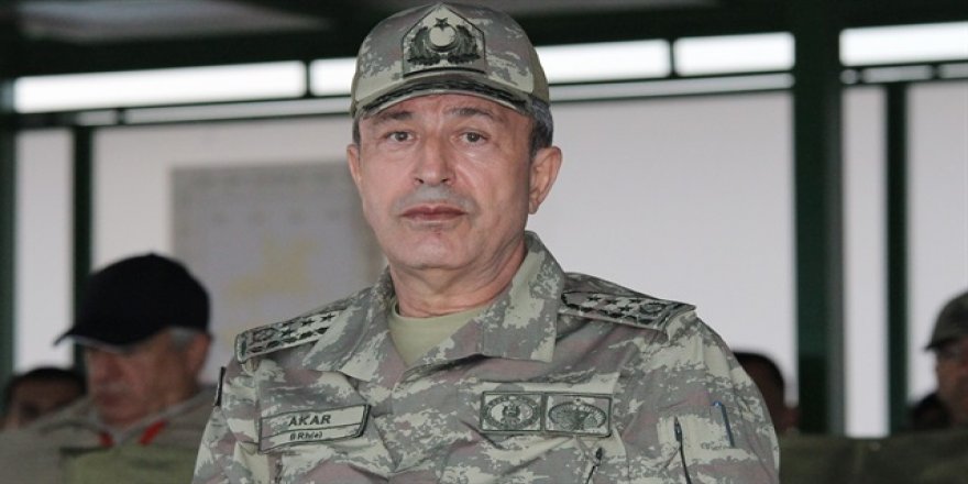Hulusi Akar'dan Fırat Kalkanı açıklaması