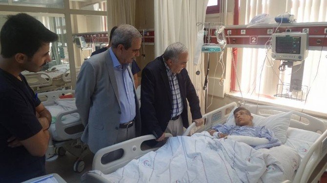 Bayram öncesi hasta ziyareti