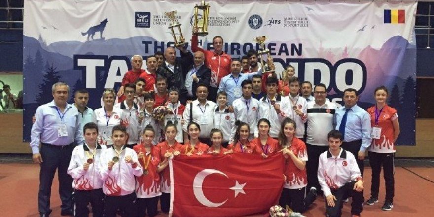 Avrupa Yıldızlar Taekwondo Şampiyonası’na Türkiye damgası