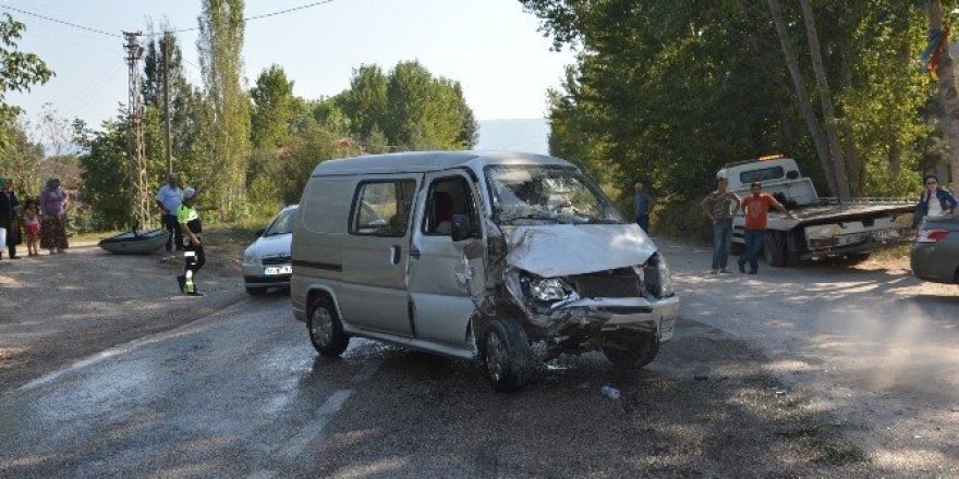 Tokat’ta trafik kazası: 4 yaralı