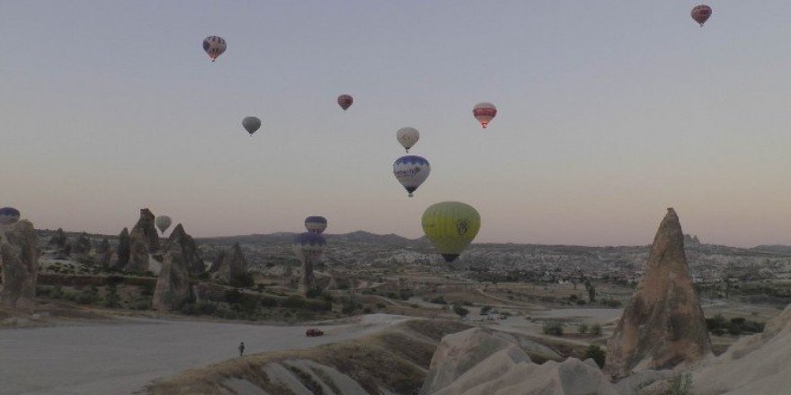 Kurban Bayramında turistlerin tercihi balon turu oldu