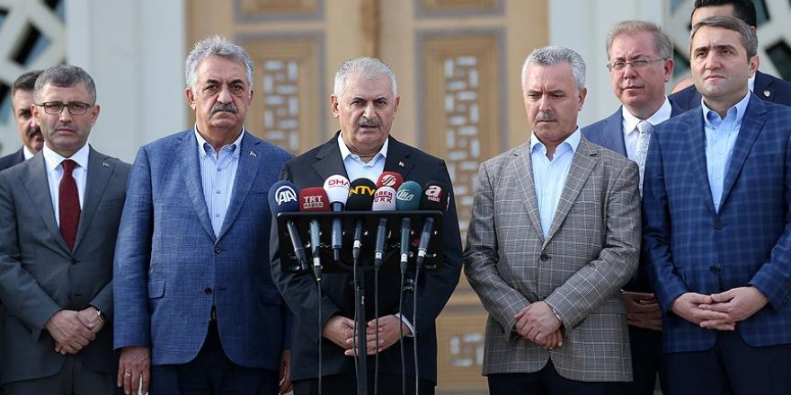 Yıldırım'dan 'Suriye'deki ateşkesi kalıcı hale getirelim' çağrısı