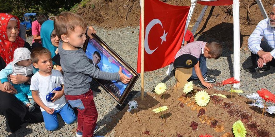 Şehidin ismini oğlu yaşatıyor