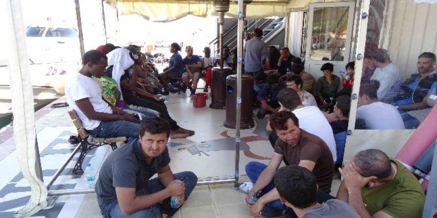 47 kaçak göçmen yakalandı