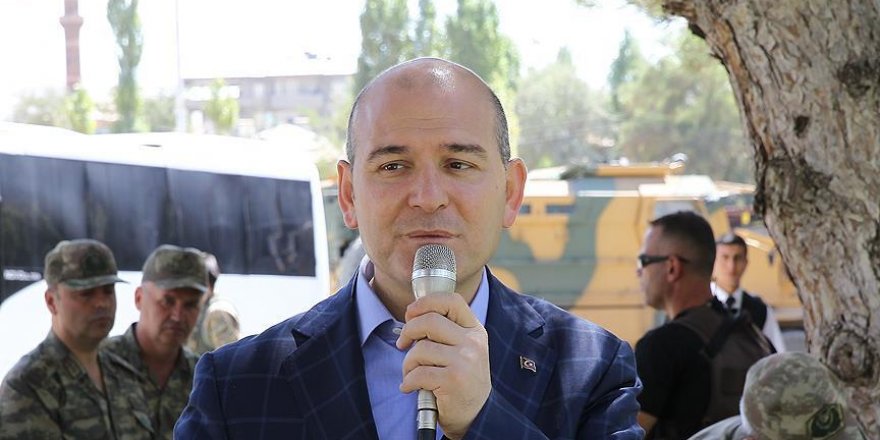 Soylu: Van'da sonuca yönelik çalışmalar sürüyor