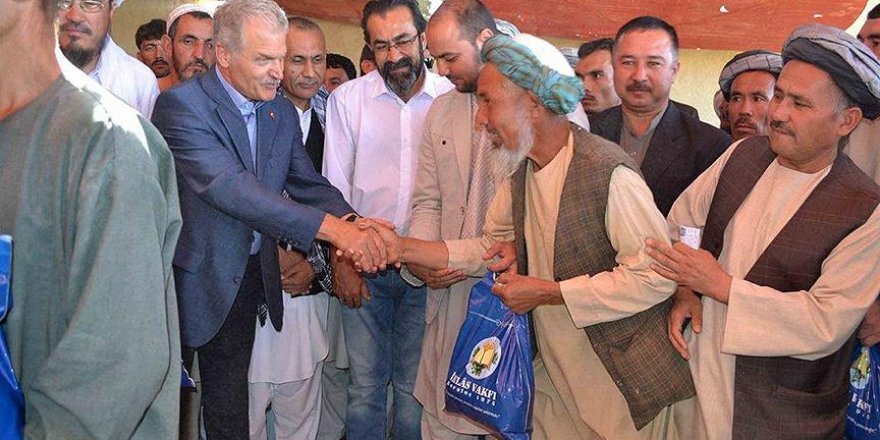 İhlas Vakfından Afganistan'da 9 bin aileye kurban eti