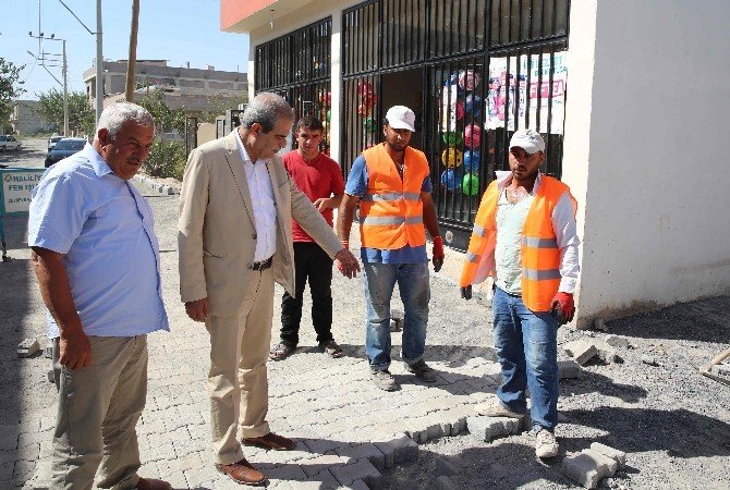 Demirkol yol çalışmasını denetledi