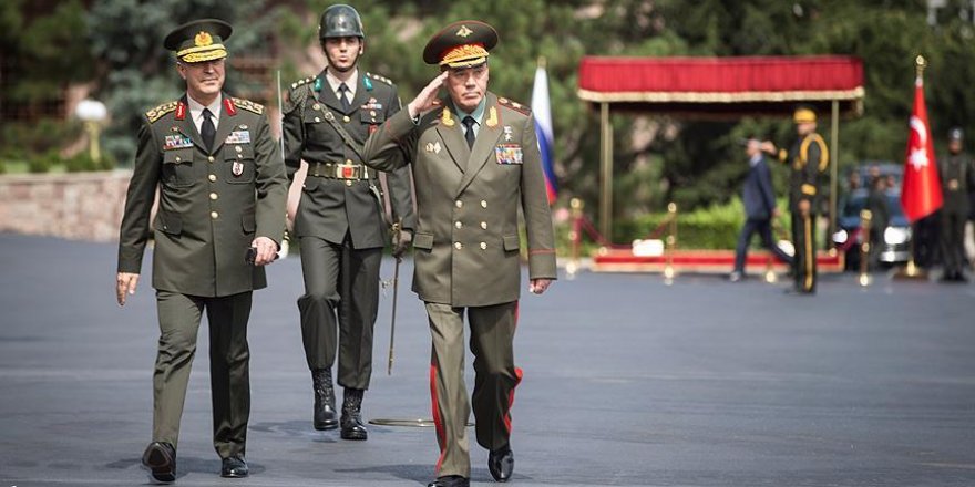 Rusya Genelkurmay Başkanı Orgeneral Gerasimov Ankara'da
