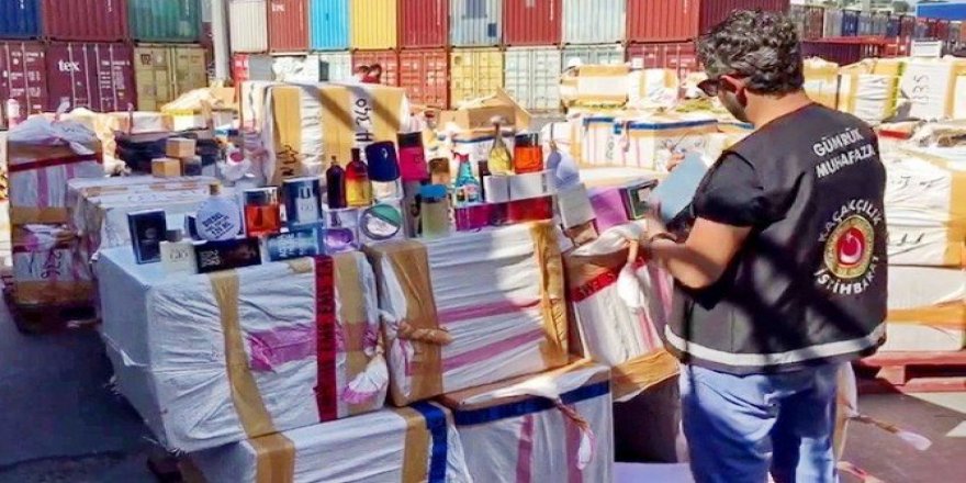 Parfüm kaçakçılarının bayram iştahı kursaklarında kaldı