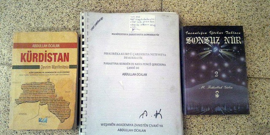 DBP il binasında Öcalan ve Gülen'in kitabı bulundu