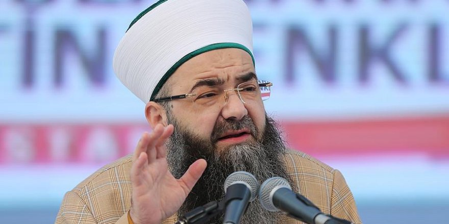 'Cübbeli Ahmet Hoca' ifade verdi