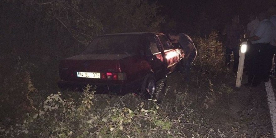 Bartın’da Trafik Kazası: 1 yaralı