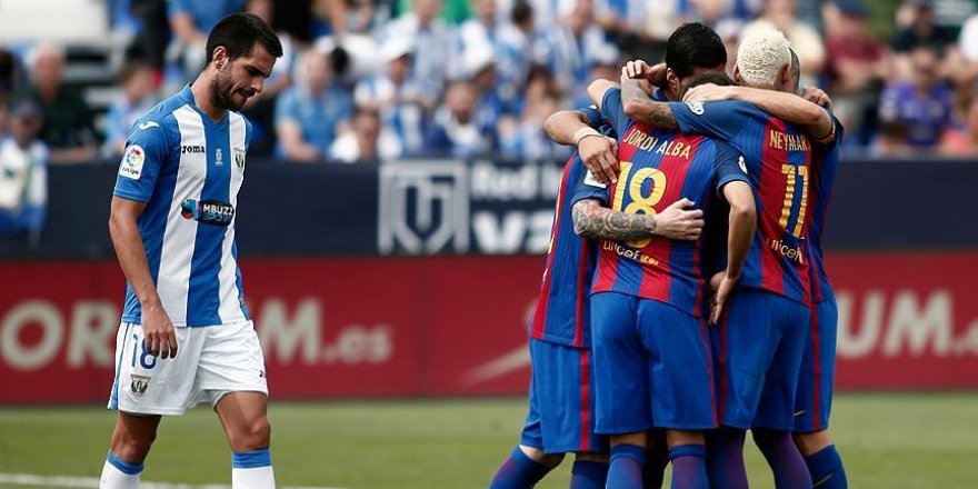 Barcelona'nın muhteşem üçlüsü iş başında