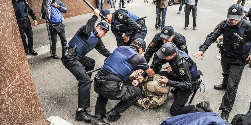 Duma seçimleri Ukrayna’da protesto edildi