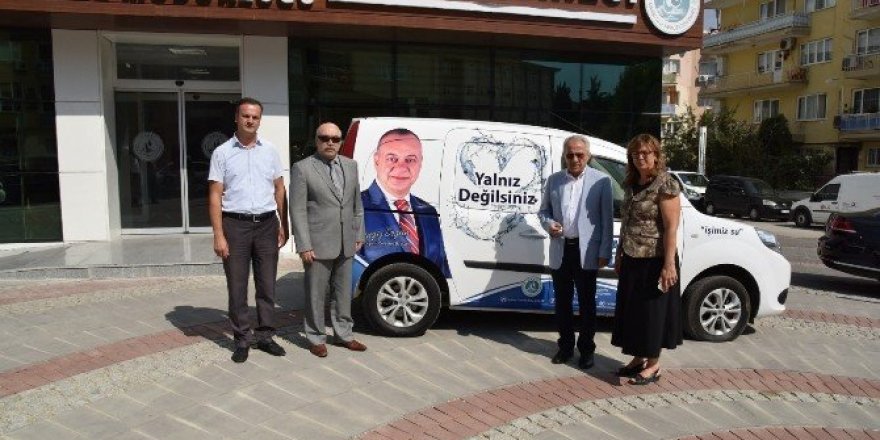 Yeni mobil hizmet aracı vatandaşın hizmetinde