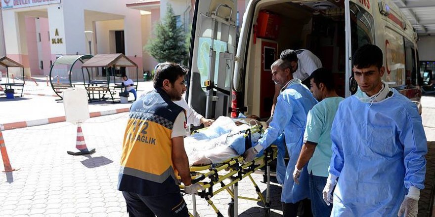 Çobanbey'de yaralanan 6 ÖSO üyesi Kilis'e getirildi