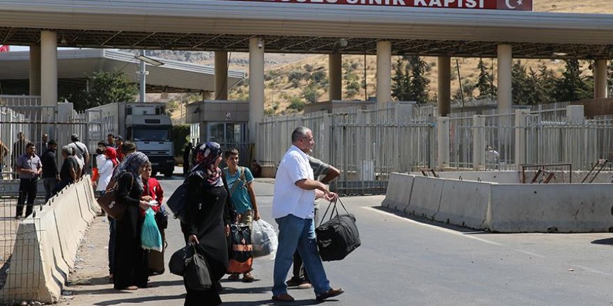 Suriyelilerin 'bayram dönüşü' başladı