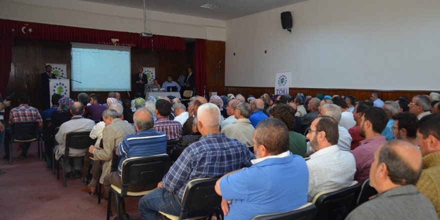 Taşkent TOKİ konutlarının hak sahipleri belirlendi