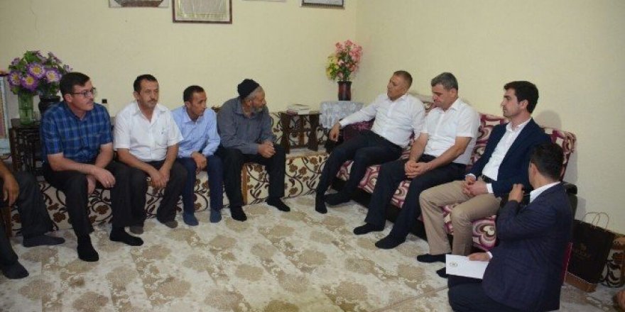 AK Parti Konya İl Başkanı Arat’tan şehit ailelerine bayram ziyareti