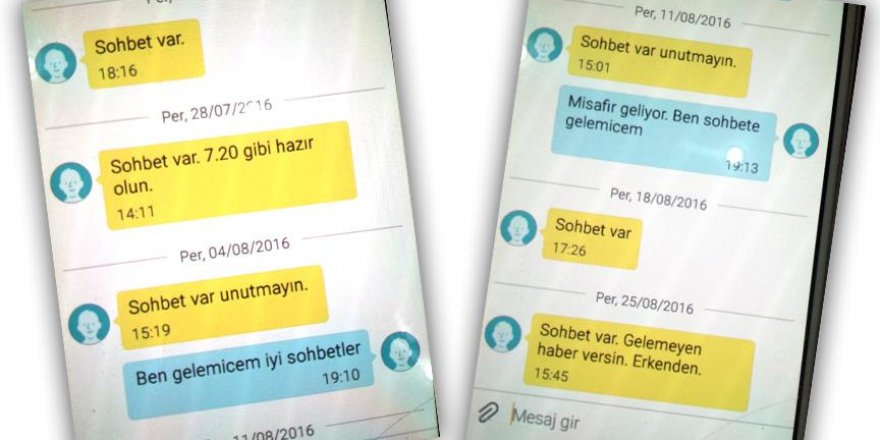 'Darbe girişimi sonrası da toplantılara devam edilmiş'