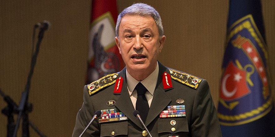 Orgeneral Akar NATO toplantısında Fırat Kalkanı'nı anlattı