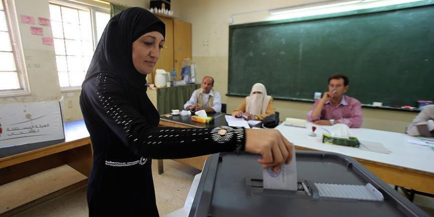 Ürdün'de halk sandık başına gitti