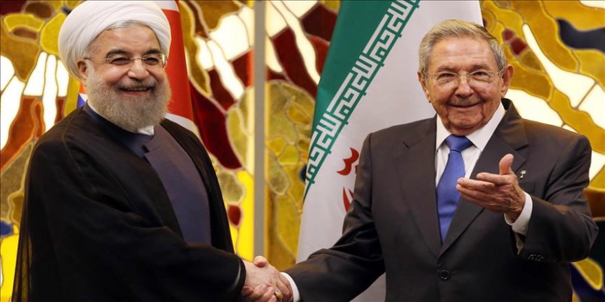 İran Cumhurbaşkanı Ruhani Küba'da