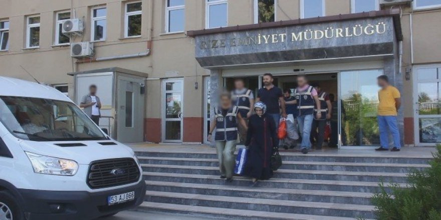 Rize’de FETÖ soruşturmasında 7 tutuklama