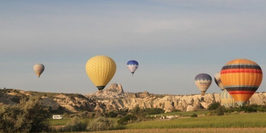 Kapadokya’da balon uçuşları iptal edildi