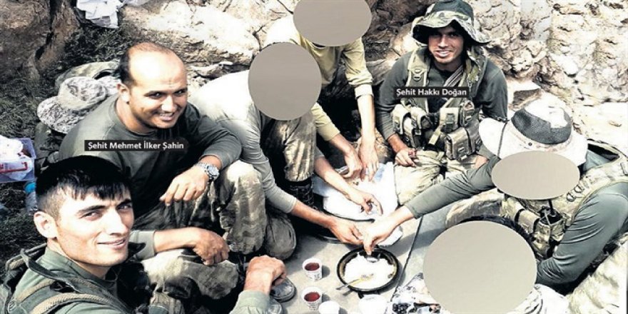 Şehitlerin son kahvaltısı