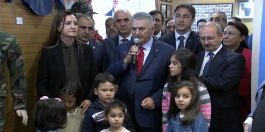 Yıldırım, 15 Temmuz Şehitler Köşesi'nin açılışını yaptı