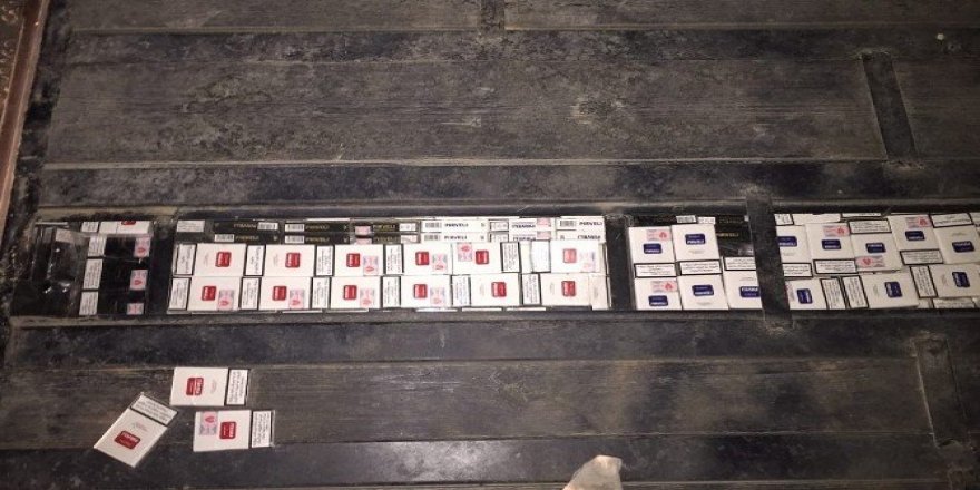 Şanlıurfa’da 13 bin paket kaçak sigara ele geçirildi
