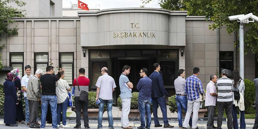 Başbakanlıkta oluşturulan merkeze başvurular sürüyor