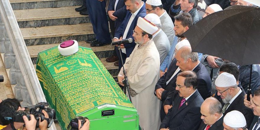 Kahramanmaraş Müftüsü Gevher son yolculuğuna uğurlandı