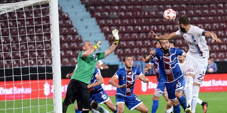Trabzonspor'a kupa morali