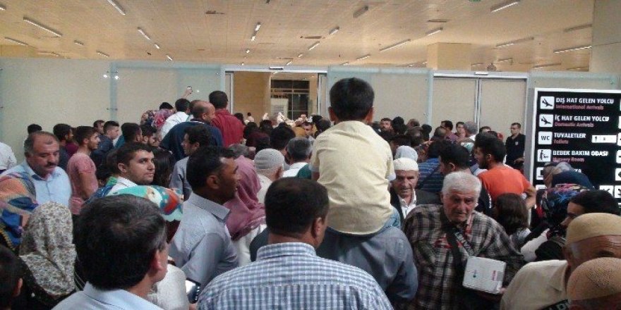 Mardin’de ilk hac kafilesi dönüş yaptı